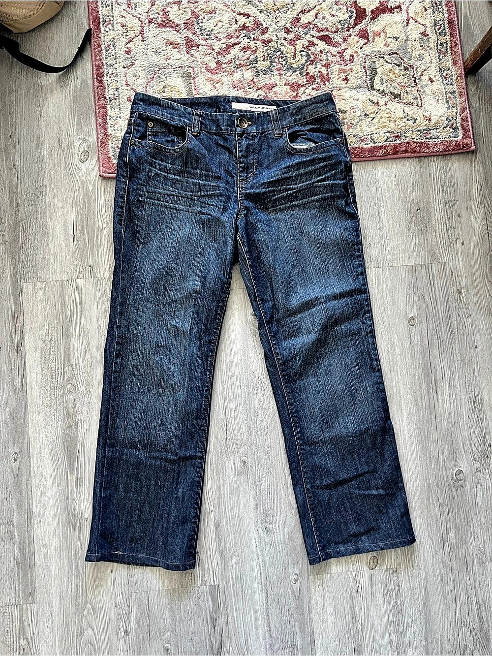 DKNY Jeans Women's Bootcut Jeans in Blue